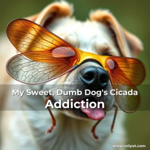 Artistic representation for My Sweet, Dumb Dog's Cicada Addiction