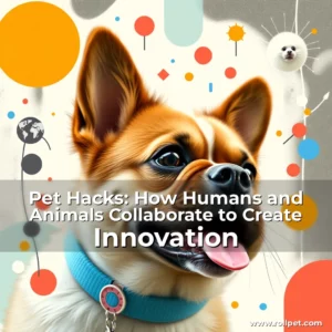 Artistic representation for Pet Hacks: How Humans and Animals Collaborate to Create Innovation