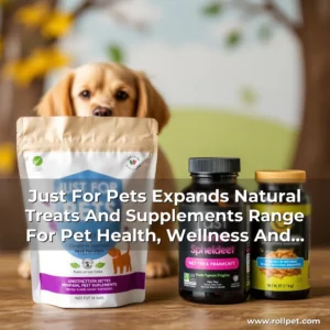 Read more about the article Just For Pets Expands Natural Treats And  Supplements Range For Pet Health, Wellness And Performance With  New  Products!