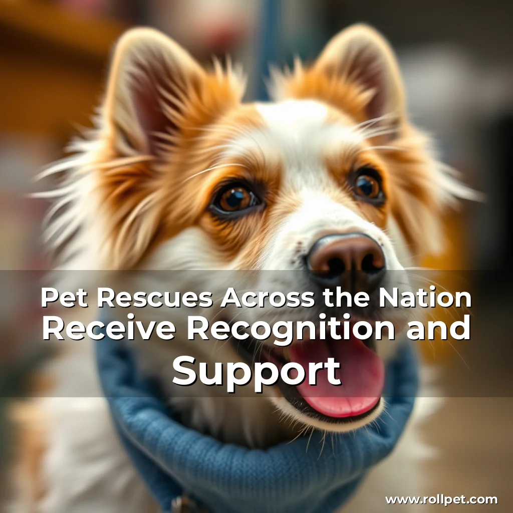 You are currently viewing Pet Rescues Across the Nation Receive Recognition and Support