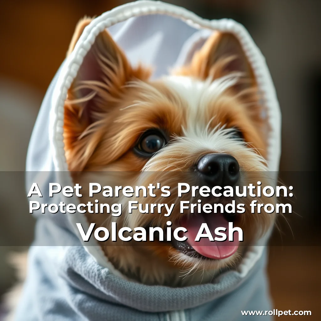 You are currently viewing A Pet Parent’s Precaution: Protecting Furry Friends from Volcanic Ash