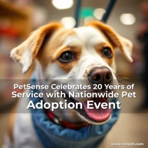 Artistic representation for PetSense Celebrates 20 Years of Service with Nationwide Pet Adoption Event