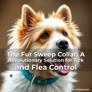 Artistic representation for The Fur Sweep Collar: A Revolutionary Solution for Tick and Flea Control