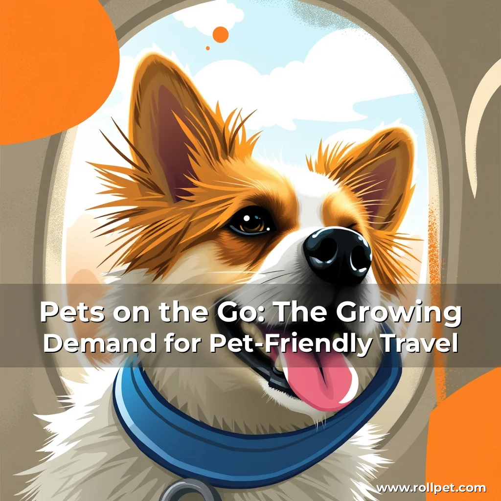 You are currently viewing Pets on the Go: The Growing Demand for Pet-Friendly Travel