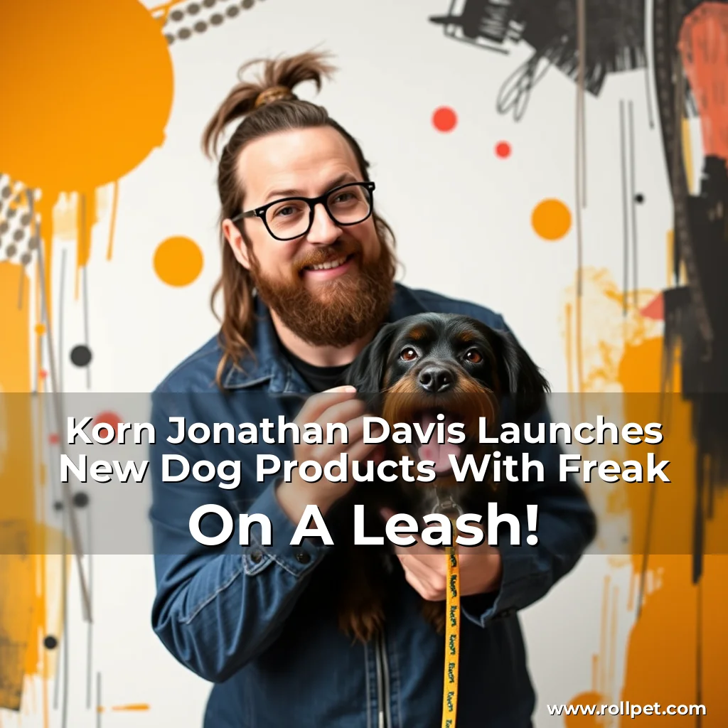 You are currently viewing Korn Jonathan Davis Launches New Dog Products With Freak On A Leash!