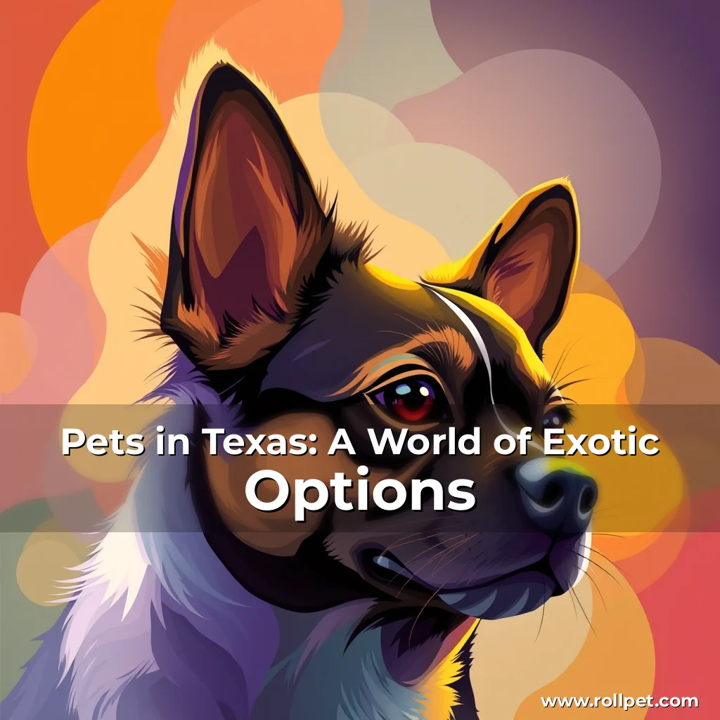 You are currently viewing Pets in Texas: A World of Exotic Options