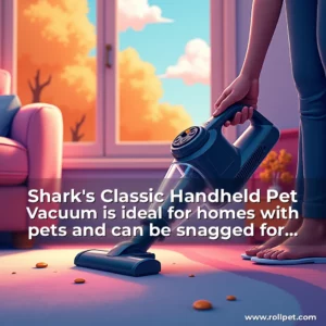 Read more about the article Shark’s Classic Handheld Pet Vacuum is ideal for homes with pets and can be snagged for 49% less with cashback site TopCashback