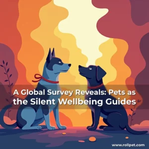 Artistic representation for A Global Survey Reveals: Pets as the Silent Wellbeing Guides