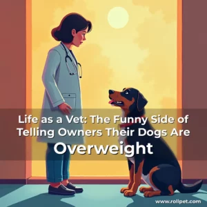 Read more about the article Life as a Vet: The Funny Side of Telling Owners Their Dogs Are Overweight