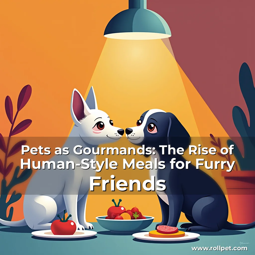 You are currently viewing Pets as Gourmands: The Rise of Human-Style Meals for Furry Friends