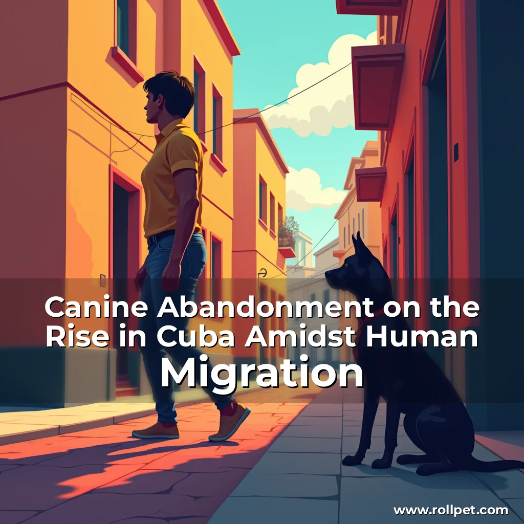 You are currently viewing Canine Abandonment on the Rise in Cuba Amidst Human Migration