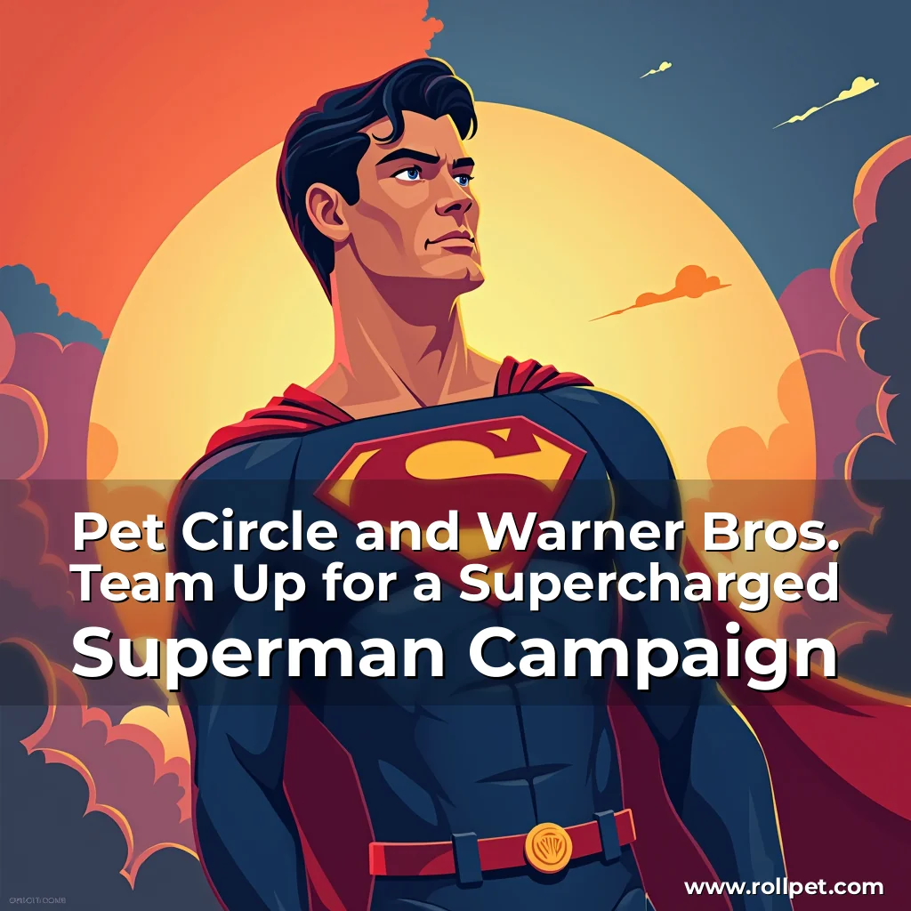 You are currently viewing Pet Circle and Warner Bros. Team Up for a Supercharged Superman Campaign