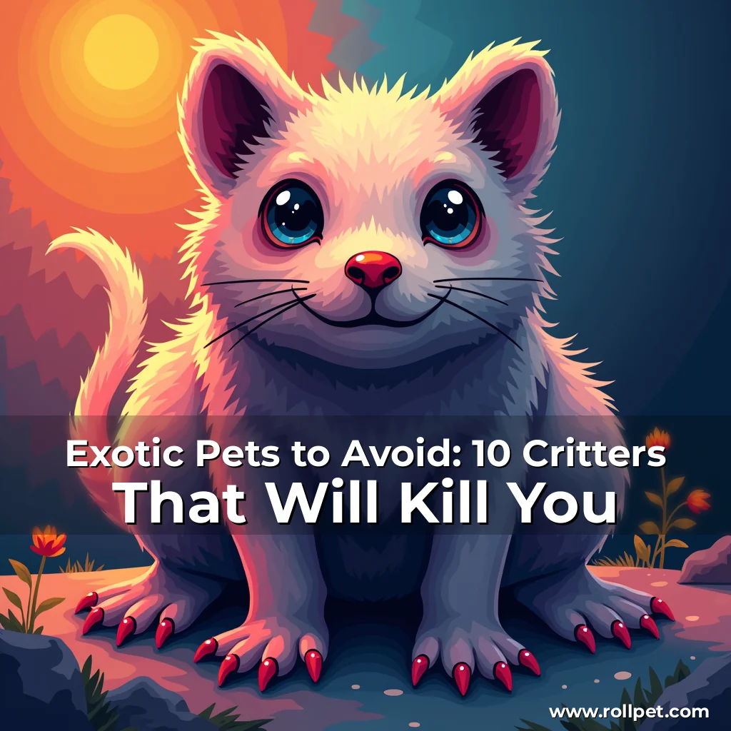 You are currently viewing Exotic Pets to Avoid: 10 Critters That Will Kill You