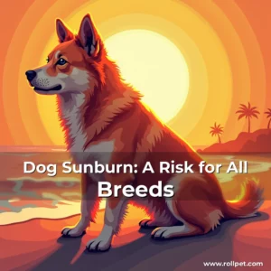 Artistic representation for Dog Sunburn: A Risk for All Breeds