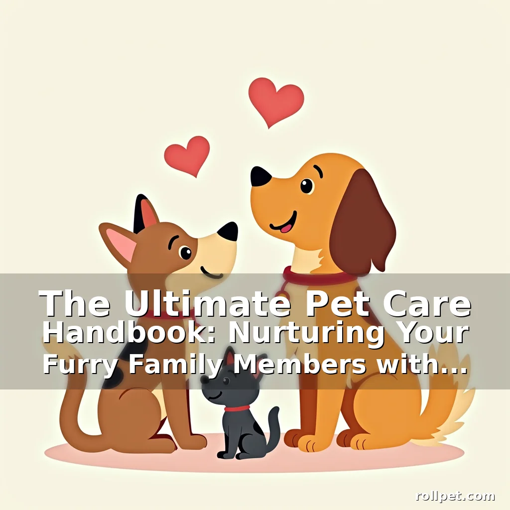 You are currently viewing The Ultimate Pet Care Handbook: Nurturing Your Furry Family Members with Love and Expertise