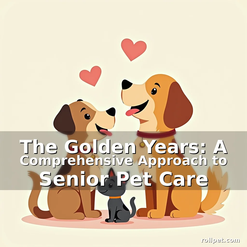 You are currently viewing The Golden Years: A Comprehensive Approach to Senior Pet Care