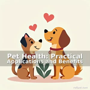 Artistic representation for Pet Health: Practical Applications and Benefits