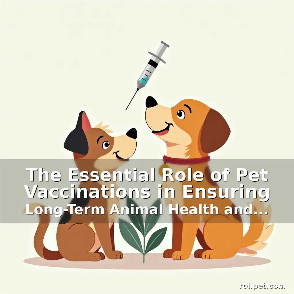 You are currently viewing The Essential Role of Pet Vaccinations in Ensuring Long-Term Animal Health and Community Safety