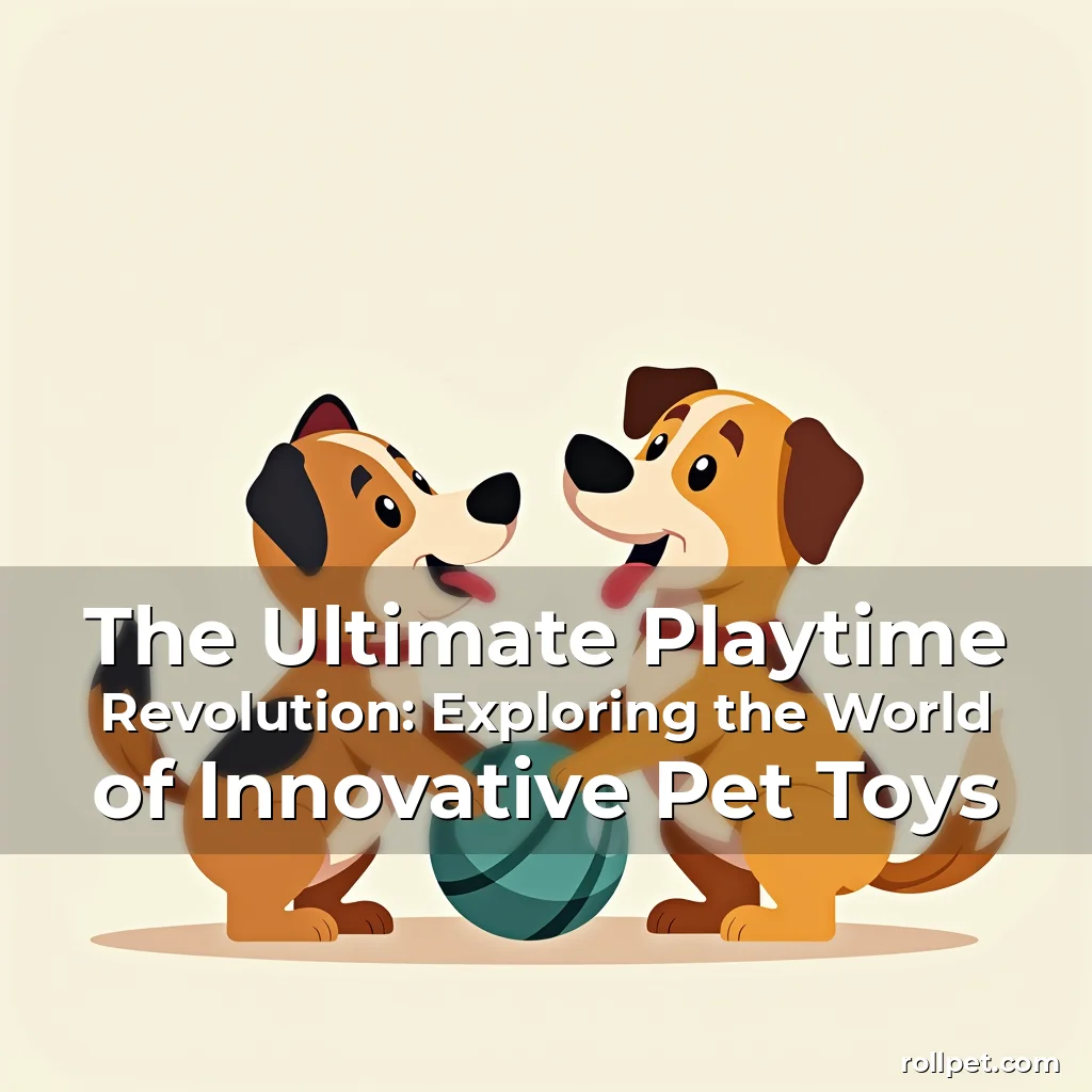 You are currently viewing The Ultimate Playtime Revolution: Exploring the World of Innovative Pet Toys