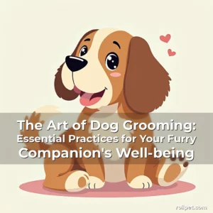 Artistic representation for The Art of Dog Grooming: Essential Practices for Your Furry Companion's Well-being