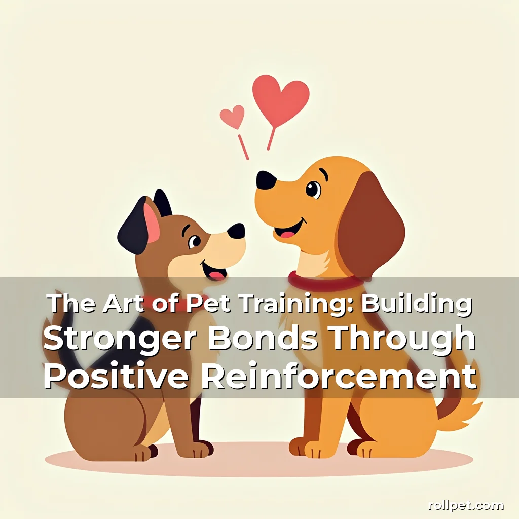 You are currently viewing The Art of Pet Training: Building Stronger Bonds Through Positive Reinforcement