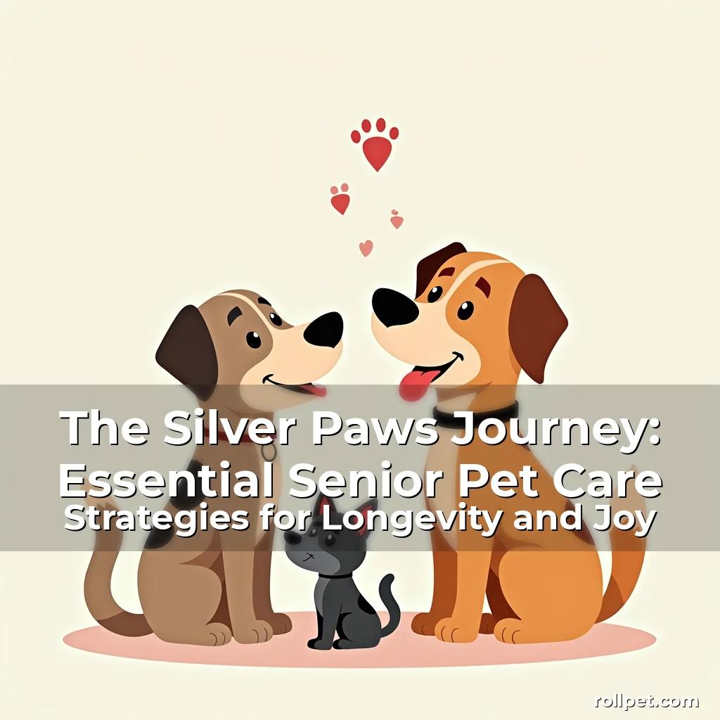 You are currently viewing The Silver Paws Journey: Essential Senior Pet Care Strategies for Longevity and Joy