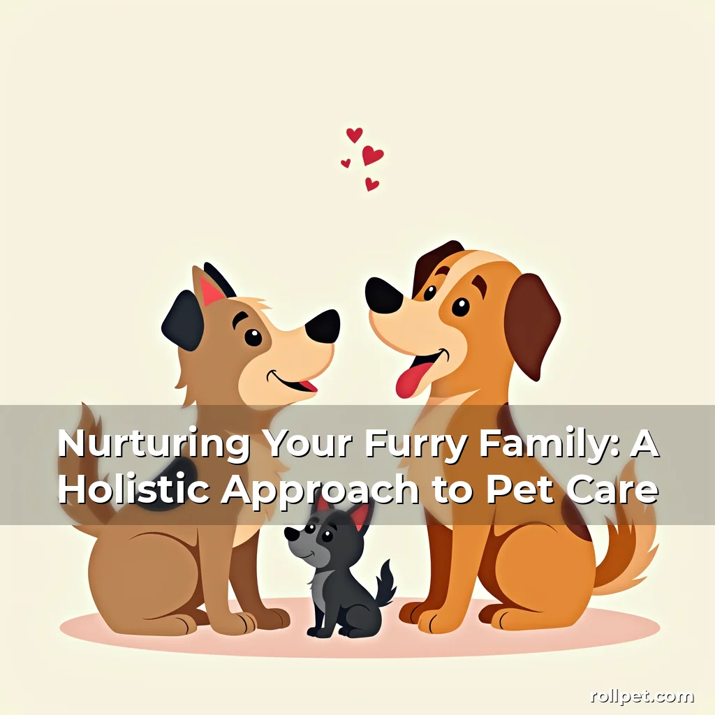 You are currently viewing Nurturing Your Furry Family: A Holistic Approach to Pet Care
