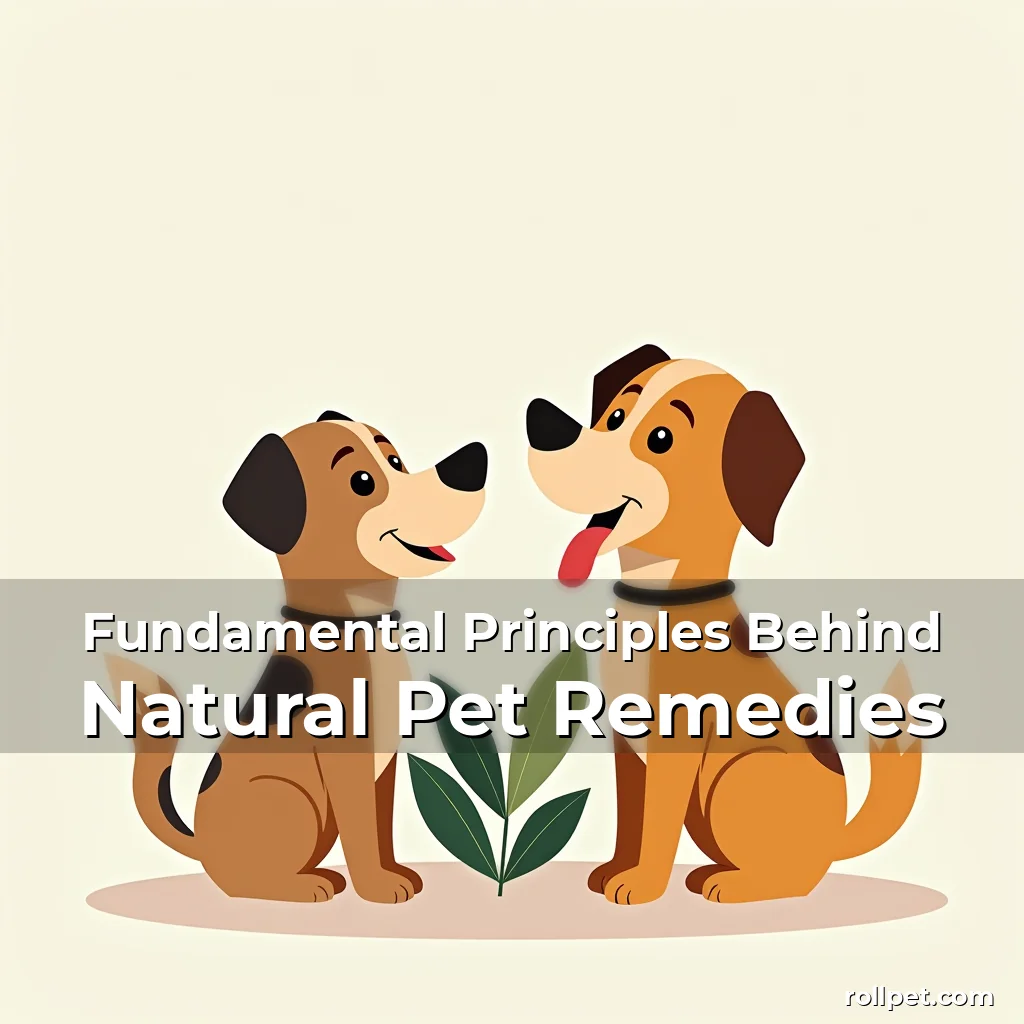 You are currently viewing Fundamental Principles Behind Natural Pet Remedies
