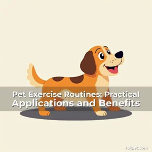 Read more about the article Pet Exercise Routines: Practical Applications and Benefits