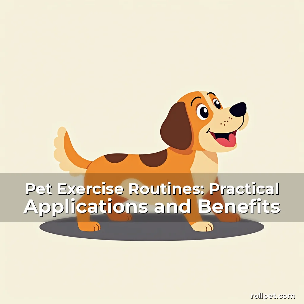 You are currently viewing Pet Exercise Routines: Practical Applications and Benefits